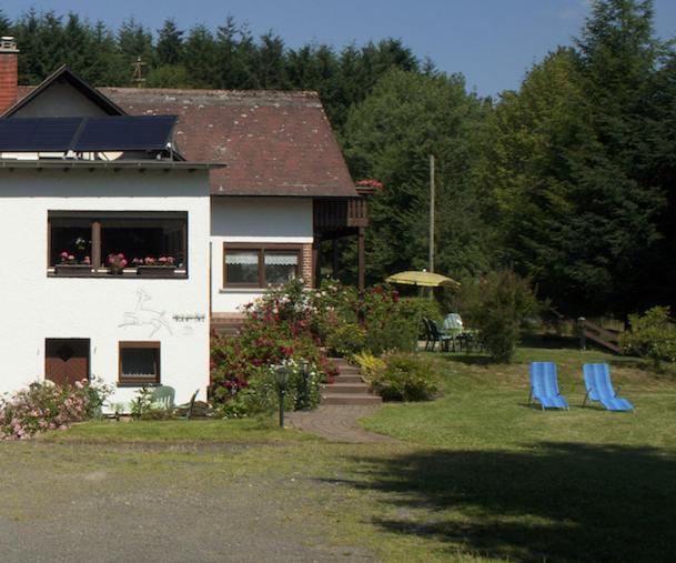 Haus Am Wald - Urlaub Am Nationalpark Lägenhet Langweiler  Rum bild